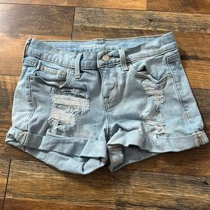 Old Navy Distressed Boyfriend Shorts